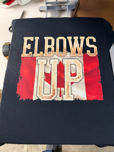 Elbows up Canada T-shirt