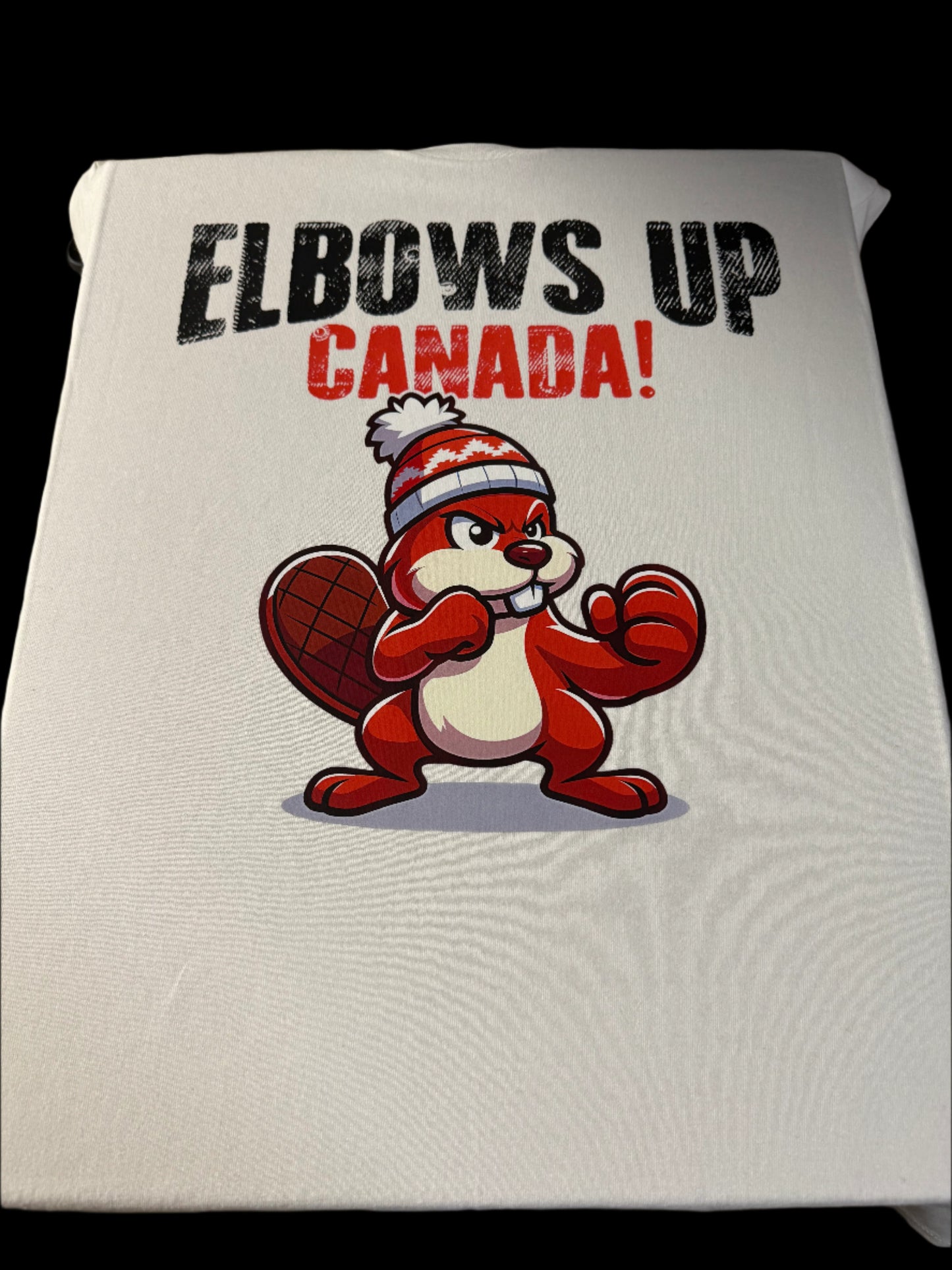 Elbows up Canada ! beaver design t shirt